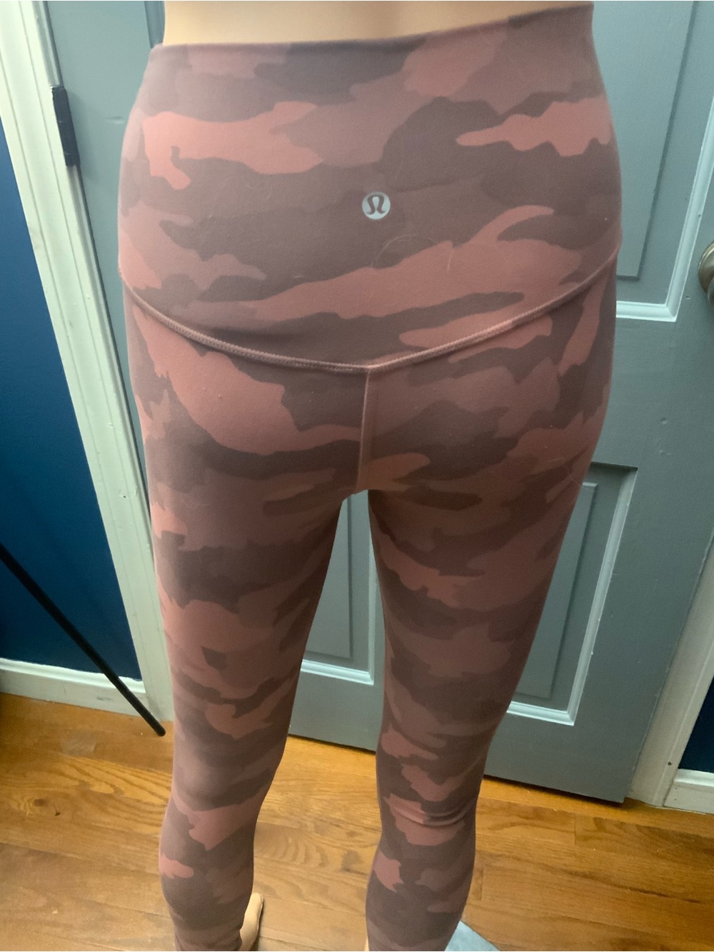 lululemon athletica Rose Brown Camo High-Rise Leggings